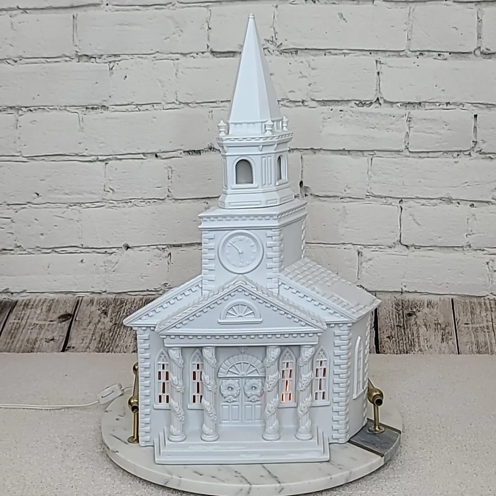 Department 56 Vtg Holiday Winter Silhouette Porcelain 